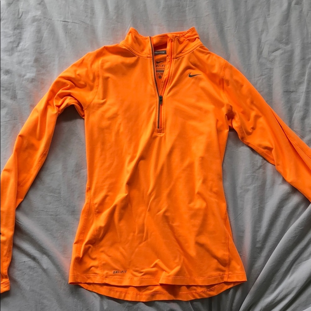 nike running quarter zip